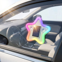 Solar-Powered Vehicle Window Light Window Light USB Rechargeable for Drivers