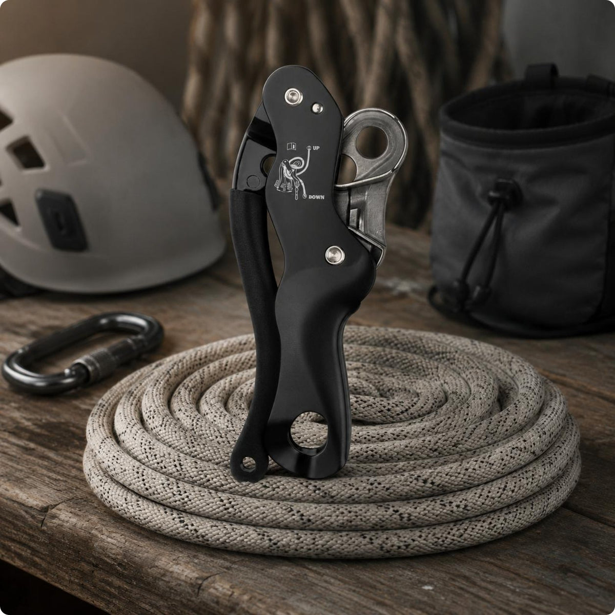 Stop Descender Hand Control Self Braking Descender Long-Lasting