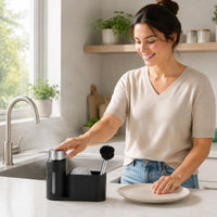 Dish Soap Dispenser Set Refillable Soap Dispenser Set Stainless Steel