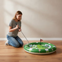 Stable Floating Golf Chipping Game Portable Golf Target with Flag Lightweight Toy Competitive for Family