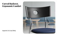 Wireframe Counter Stool Nordic Design Bar Chair With Supportrest Built-in Footrest for Entertainers, Cafe, Restaurant