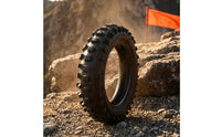 Bike Tire with Inner Tube Rough Terrain 80/100-10 Tire Thickened for Garage Repairs