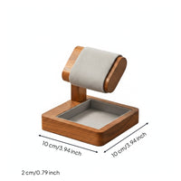 Watch Display Stand with Space-Saving Tray Watch Display Rack Low-Profile for Collectors, Retailers, Dresser, Nightstand, Showcase