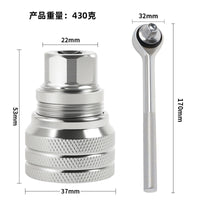 Multi-Function Adjustable Wrench with Magic Socket, High Hardness, High Torque, Effort-Saving