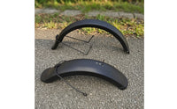 Long-Lasting Bike Mudguard with Metal Stays Lightweight Front and Rear Mudguard Set Strong Mudguard Set Sleek for Commuters, off-Terrain