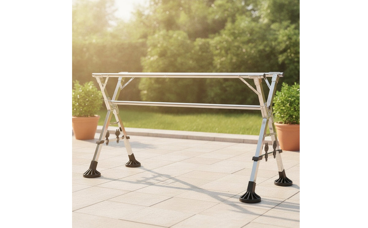 Indoor Clothes Drying Rack Sturdy Folding Drying Rack Long-Lasting Clothes Horse Heavy-Duty for Balcony