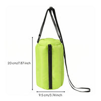 Insulated Water Bottle Bag Soft-Shell Insulated Water Bottle Carrier Oxford Cloth Carry Pouch