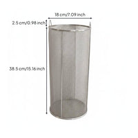 Rice Wine Filter Polished Polished Edges Stainless Steel Mesh Strainer