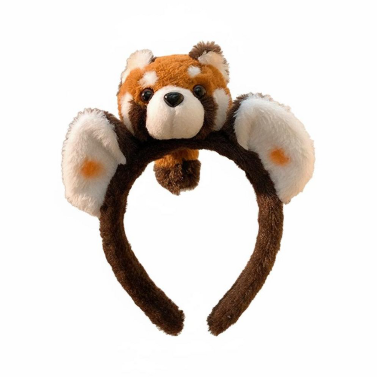 Cute Raccoon Headband, Plush Hair Accessory, Party Wear