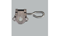 Awning Head Fitting Aluminum Alloy Canopy Support Fitting Dark Metallized Finish Rain Shelter Connector