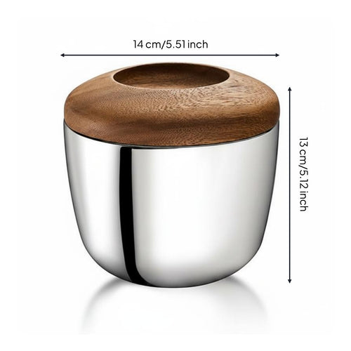 Stainless Steel Ice Pail Luxury Design Beverage Tub Rust Resistant for Party