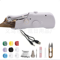 新款手持缝纫机handy stitch迷你缝纫机sewing machine家用缝纫机