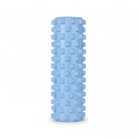 Ridged Ridged Foam Roller Cylindrical Hollow Foam Roller Rounded Ends Target Tight Muscles for Stretching