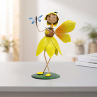 Desktop Figure Figurine Tabletop Fairy Statue Decorative Figurine for Shelf