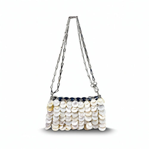 Shell Disc Handbag Novelty Shell Handbag Fashion for Holidays