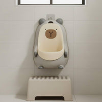 Easy to Clean Wall Mounted Boys Urinal Detachable Bowl Kids Standing Urinal Splash Proof for Toddlers, Bathroom, Bedroom