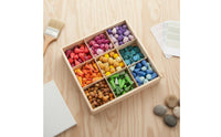 Colorful Wooden Rainbow Blocks Early Learning Rainbow Wooden Blocks Natural Wood Educational Toy unrestrictedEnded Play for Kindergarteners, Preschoolers, Kids, Kindergarten, Preschool, Classroom