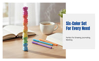 Creative Cartoon Highlighter Set, Flower Shape, Cat Paw, Heart, Cute Marker Pen for Journaling