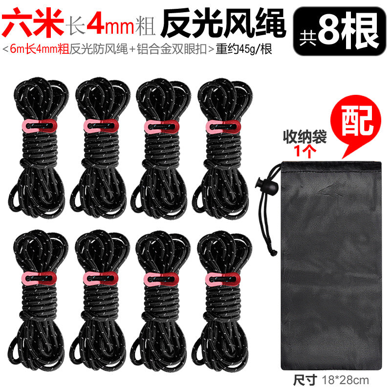 Black 8 PCS