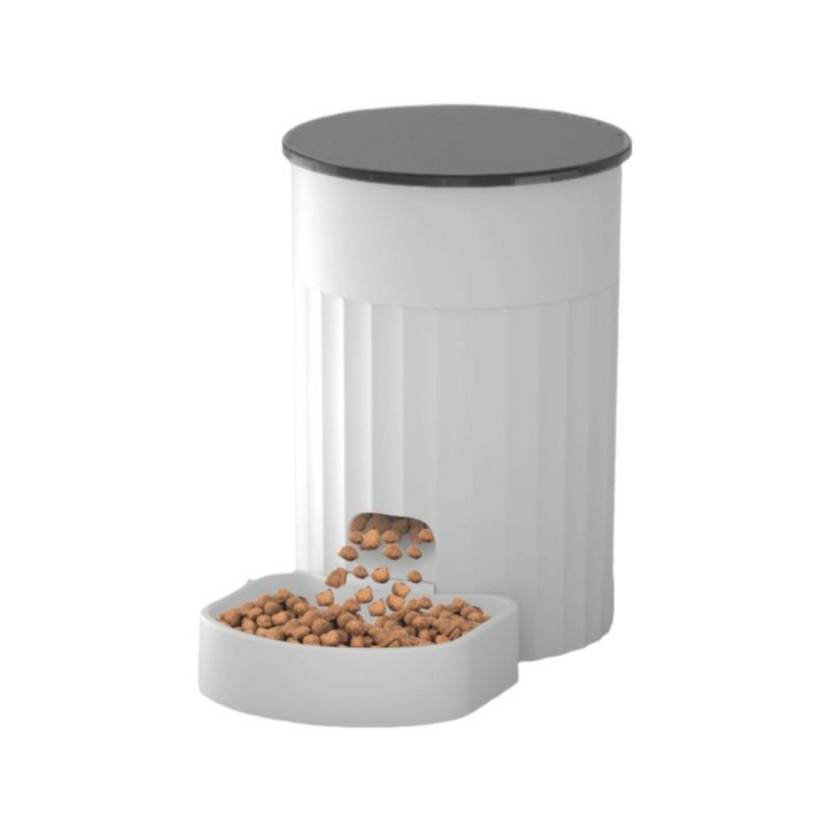 App-controlled timed cat feeder