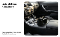 Two-Cup Car Cup Holder Insert