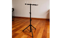 Adjustable Cowbell Stand Strong Steel Music Gear Space-Saving for Stage