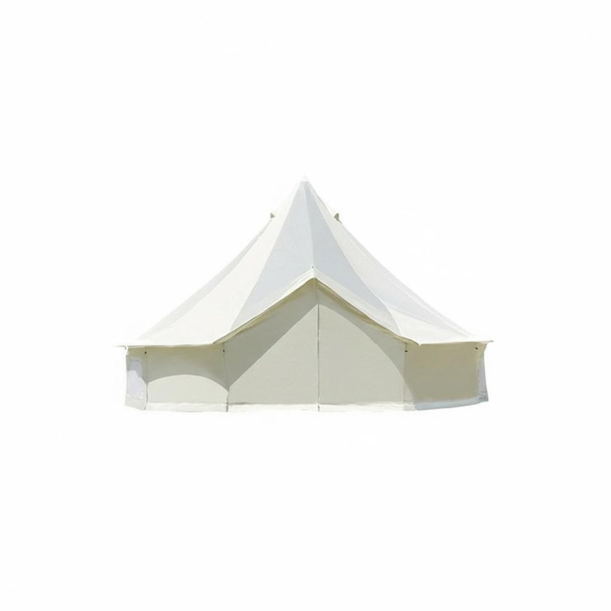 Waterproof Bell Tent Windproof Camping Equipment Sun-Blocking Protection Outdoor Shelter Thickened Material for Families, Glampers, Event Planners, Backyard, Family Parties, Mountainside Basecamp