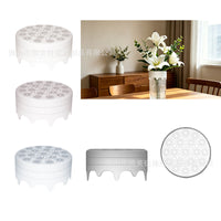 Stretchable Silicone Flower Arrangement Holder Grid for Vases