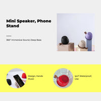 Portable Mini Speaker, Waterproof, Home & Outdoor Travel