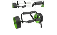 Foldable Kayak Cart Portable Kayak Cart with Strap Long-Lasting Dolly with Kickstand Stable for Paddlers, Shoreline