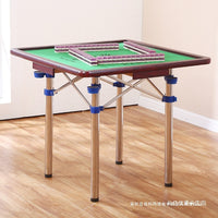 家用折叠麻将桌多功能简易宿舍桌子两用型手搓棋牌桌手动麻雀台桌