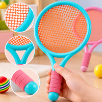 Kids' Racket Set for Outdoor Sports - Badminton and Tennis Rackets for Preschoolers and Kindergarten