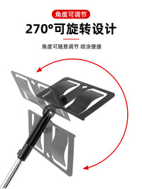 万向挡板夹持器油漆喷涂可延长屋顶油漆颜防飞溅墙面颜料喷涂工具