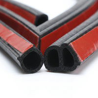 EPDM Car Rubber Seal Strip, Automotive Rubber Seal Strip, Car Door Rubber Seal Strip, Car Door Seal  - Small D-Shape
