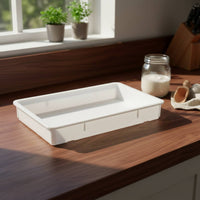 Bread Proofing Box Airtight Pizza Bread Proofing Box Stackable Fermentation Pan Wide Temperature Range Bakery Supply