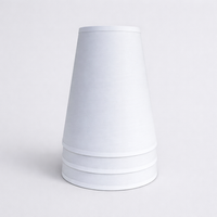 Light Shade Lampshade for Table Lamps with Parchment Paper and Textile Cloth, Easy Assembly Cover for Pendant and Wall