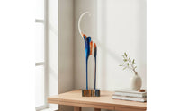 Giraffe Figurine Abstract Giraffe Statue Elegant for TV Cabinet, Home Decorators