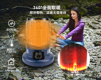 户外燃气取暖炉帐篷室内无烟家用液化气取暖器大功率大棚烤火炉子
