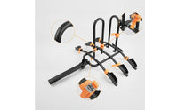 3 Bike Hitch Secure Carrier Hitch-Mounted Bike Rack Heavy-Duty for Cyclists, Suvs, Road Trips