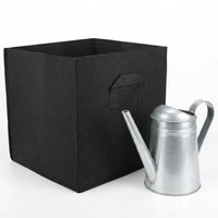 70cm Rectangular Storage Basket, Toy & Clothes Organiser for Wardrobe, Breathable Non-Woven Material Bin 70 x 25 x 25 cm