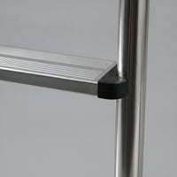 4-Step Pool Ladder Sturdy Stainless Steel Pool Ladder Anti-Slip for Families, Swimming Pools
