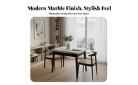 Folding Dining Table with Storage Extendable Design Space-Saving Solution Multi-Functional Multifunctional for Students, Kitchen