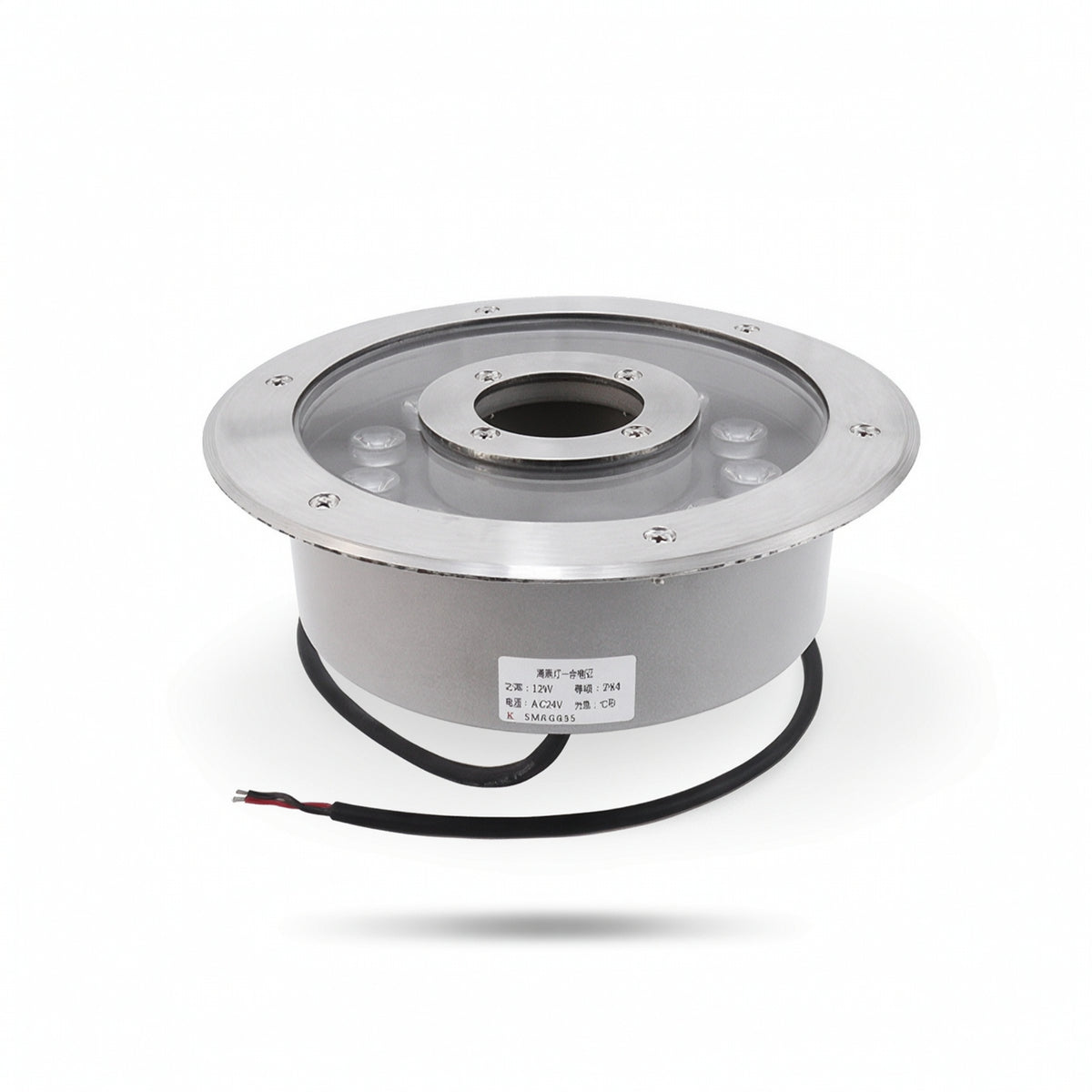 Recessed Fountain Light RGB LED Fountain Light AC24V for Pond, Garden
