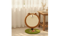 Cat Scratcher with Toy Balls Compact Cat Scratching Board Large Furniture for Living Room