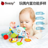 Sozzy Vehicle Pull String Toy for Baby Crib, Stroller, and Car
