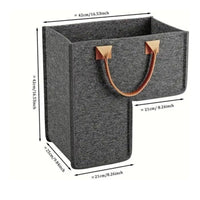 2 Pieces L-Shaped Storage Basket Portable Stair Storage Basket Easy to Clean