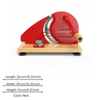 Manual Bread Adjustable Thickness Kitchen Tool Compact for Bakery