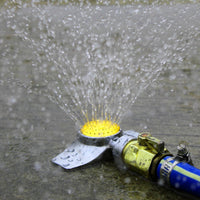 360 Degree Sprinkler Head Alloy Material Garden Watering Nozzle for Lawn, Yard