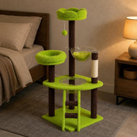 Feline Climbing Frame Multi-Level Pet Furniture Soft Fabric for Cats