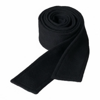 Wool Waist Belt, Double-Sided, Black, Versatile Accessory